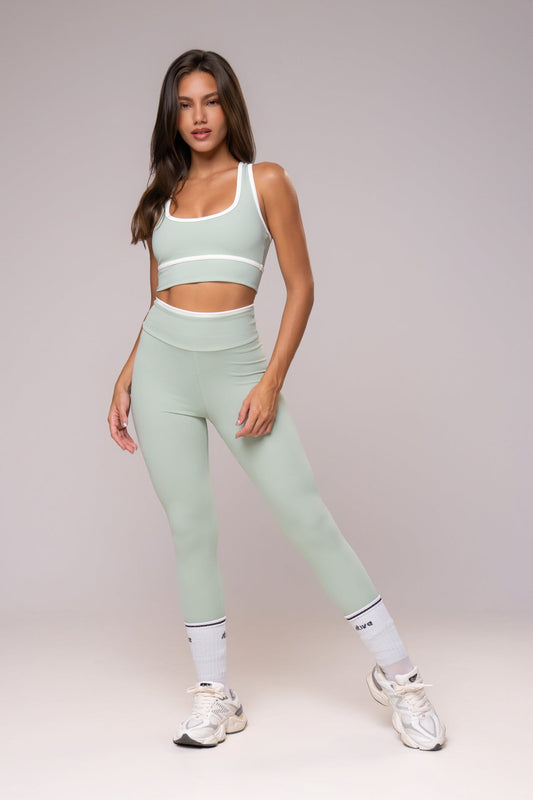 Legging and Racerback Top Set by Power Matcha
