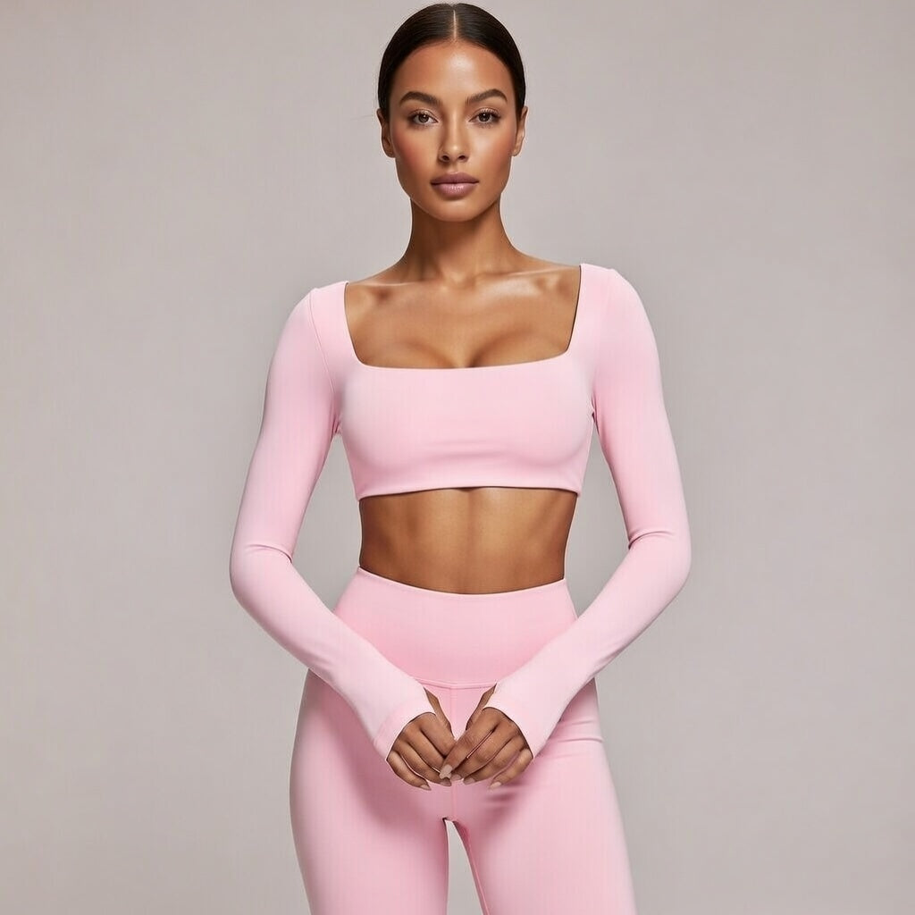 Women's Long Yoga Top Solenne Aura