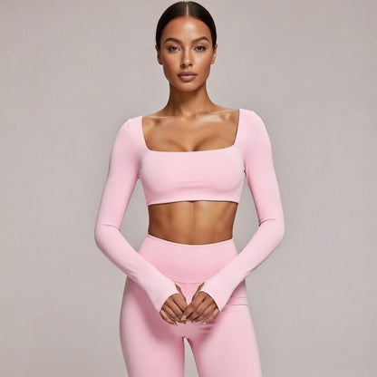 Women's Long Yoga Top Solenne Aura