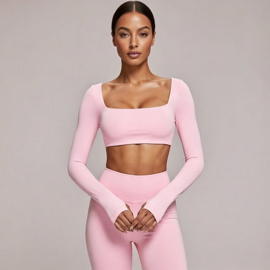 Women's Long Yoga Top Solenne Aura